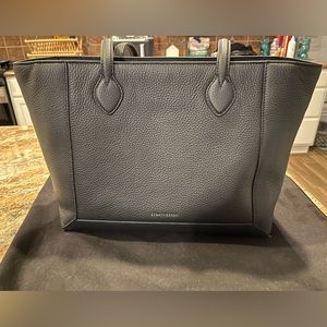 Strathberry Mosaic Shopper in Black
